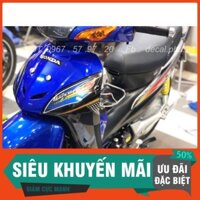 Tem Rời Dán Xe Wave  A xanh trắng đen