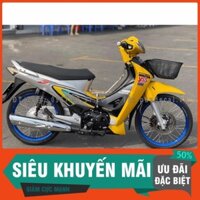 Tem Rời Dán Xe Wave S 125 vàng bạc