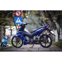 Tem Rời Dán Xe Winner V1 Mẫu GTR Zin 2018 Chữ RS 150R Xanh Đen Cực Đẹp, Hàng 3 Lớp Chất Lượng Cao .Team Decal