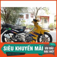Tem Rời Dán Xe Xipo satria vàng đen
