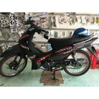 Tem rời Elegant Răng cá mập đen đỏ (bộ)