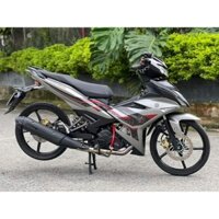 Tem rời Ex 150 - Mẫu Tem  3 lớp chế y15zr bạc nhám đen hot siêu đẹp