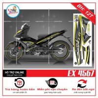 TEM RỜI EX 150 MX KING 4567 -- SHIN DECAL 2