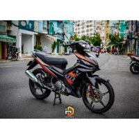 tem rời exciter 135 cam đen 2013 cover đẹp , tem 3 lớp bền màu - Decal Cao Cấp Nhất Nhất
