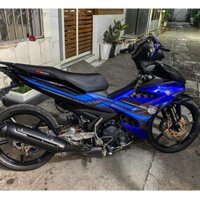 Tem Rời Exciter 150 2022 Đen Xanh Gp  - Decal In Chất Lượng