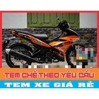 tem rời exciter 150 cam đen