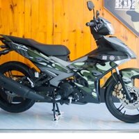 Tem Rời Exciter 150 Camo Xanh Đen