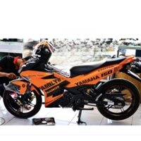 tem rời exciter 150 đen cam