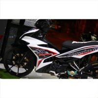 Tem Rời Exciter 150 Trắng đỏ đen hayabusa