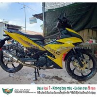 Tem rời Exciter 150 Vàng Doxou (G)