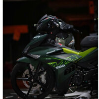 Tem rời exciter 150 xanh rêu nhám , màu có thể chênh lệch khi khách sơn k cùng màu shop đăng , khach làm ib để đổi màu