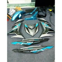 tem rời exciter 150 xanh xám chỉ đen