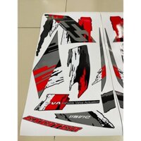 Tem rời Exciter 155 mãu Special Edition đỏ xám - mẫu mới 2024 - Decal 1668