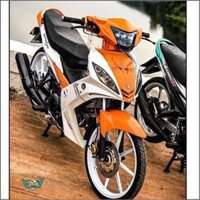 Tem Rời Exciter 2006-2010 Crypton Trắng cam (O)