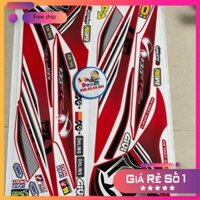 Tem rời Exciter 2011 Lc dán xe đỏ