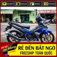 Tem rời Exciter 2013 - Mẫu LC135 xanh đen