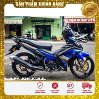 Tem rời Exciter 2013 - Mẫu LC135 xanh đen