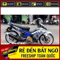 Tem rời Exciter 2013 - Mẫu LC135 trắng xanh
