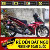 Tem rời Exciter 2017 - Mẫu Y15ZR đỏ đen