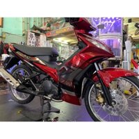 Tem Rời Exciter Đời Đầu 2006-2010 - ChấT Liệu Crom Cao Cấp - Dán Xe Đỏ