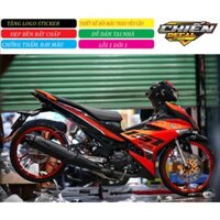 TEM RỜI EXCITER NỀN CAM MẪU CHỮ 150 KẺ CHỈ 150 BAO ĐẸP