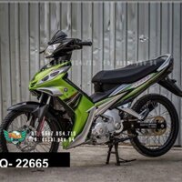 Tem rời Exciter nhỏ 135 Spark xanh đen (J)