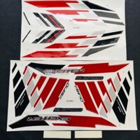 Tem Rời Exciter Rc 135 Zin 2014 Dán Xe Trắng