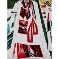 Tem rời future dán xe đỏ