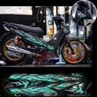 tem rời Future Neo lửa xe đen phối đủ màu