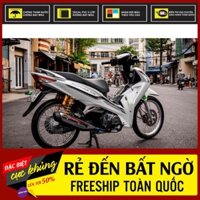 Tem rời Future125LED - Mẫu xám đen