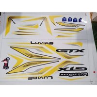 tem rời luvias GTX vàng trắng