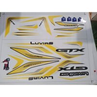 Tem rời luvias GTX vàng trắng