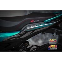 TEM RỜI mẫu Y16ZR xanh ngọc cho Exciter 155 xám xanh  2023