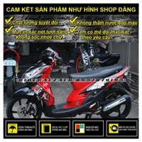 TEM RỜI MIO ULTIMO 2009 SAMURAI ĐỎ ĐEN - THU DECAL