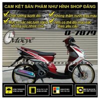 TEM RỜI MIO ULTIMO MẪU THÁI TRẮNG ĐỎ - BI DECAL