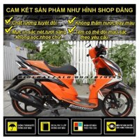 TEM RỜI MIO Z ULTIMO TRẮNG ĐEN - BI DECAL