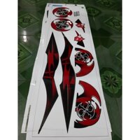 tem rời nouvo 4 đỏ đen