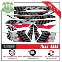 Tem rời NOUVO 6 MẪU ZIN ĐEN BẠC ĐỎ