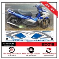 TEM RỜI NOUVO 6 ZIN TRẮNG XANH GP - BI DECAL