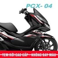 TEM rời PCX 2018 2020 đủ màu xe - mẫu 04 1912