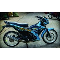 Tem rời Satria F150 xanh 03