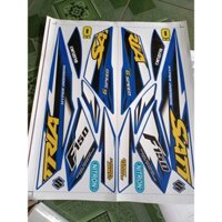 tem rời satria f150 xanh dương