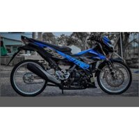 Tem Rời Satria mẫu zin 2021 màu đen xanh xám trắng