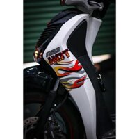 tem rời sh 150 trắng lửa đẹp ( HÓT ) 2019 , tem 3 lớp bền màu - Decal Cao Cấp Nhất Nhất