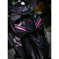 tem rời sirius đen hồng xám trắng , mẫu kết hợp màu tạo điểm nhấm tem , tem 3 lớp bền màu không phai
