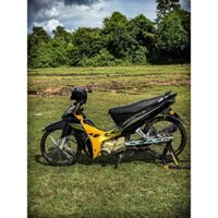 tem rời sirius đen rc phối vàng, tặng kèm set logo