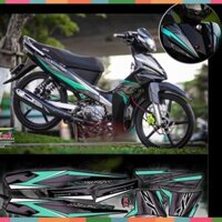 Tem rời Sirius Fi mẫu Zr xe đen