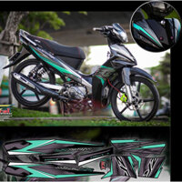 Tem rời Sirius Fi mẫu Zr xe đen