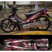 Tem rời Sirius Hoa văn xe đen phối đủ màu