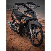 tem rời sirius màu đen cam